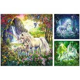 Ravensburger - Beautiful Unicorns - 3x49 Pieces - Puzzles